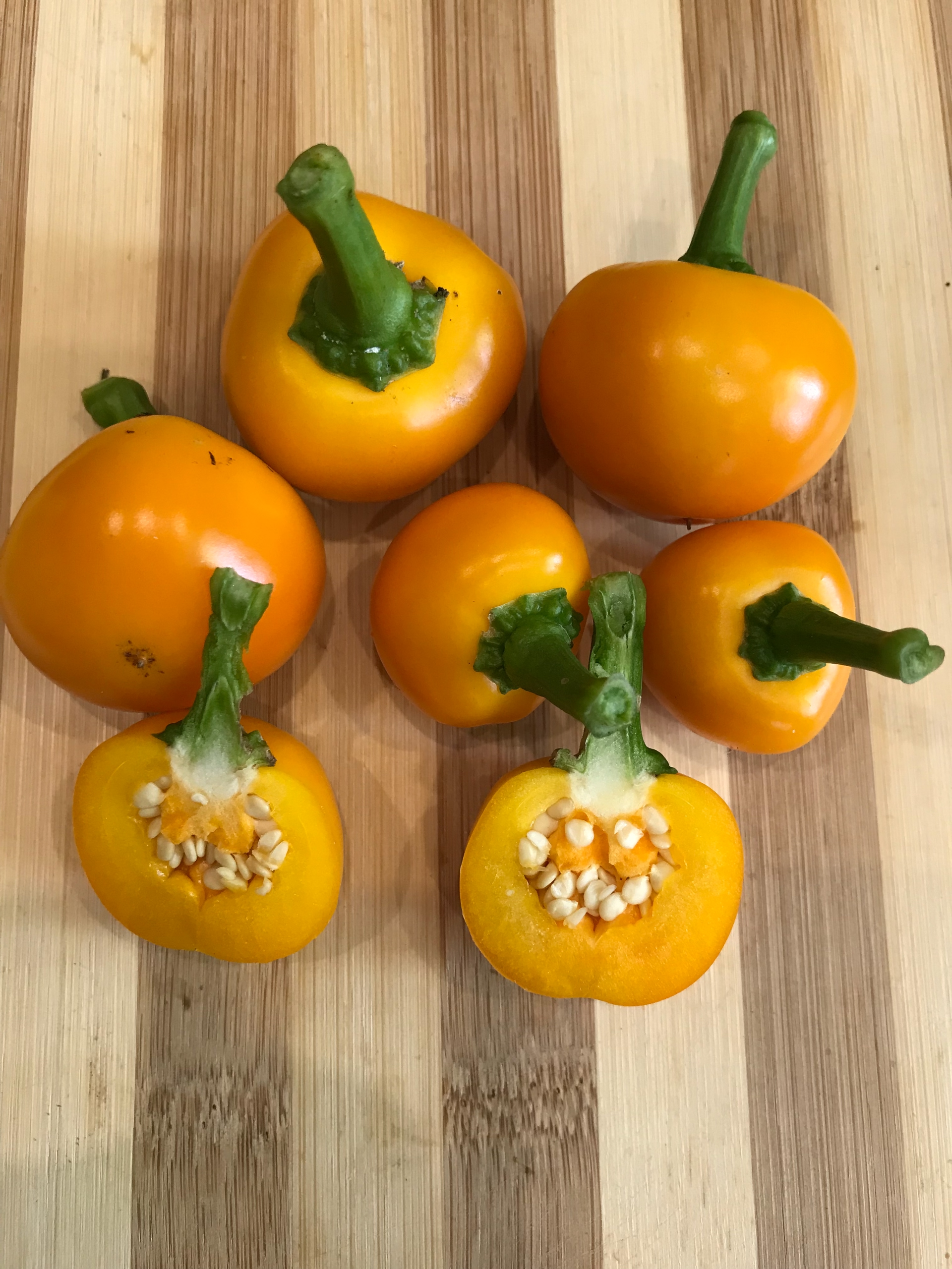 Сорт острого перца Hot Cherry Orange - фото 3