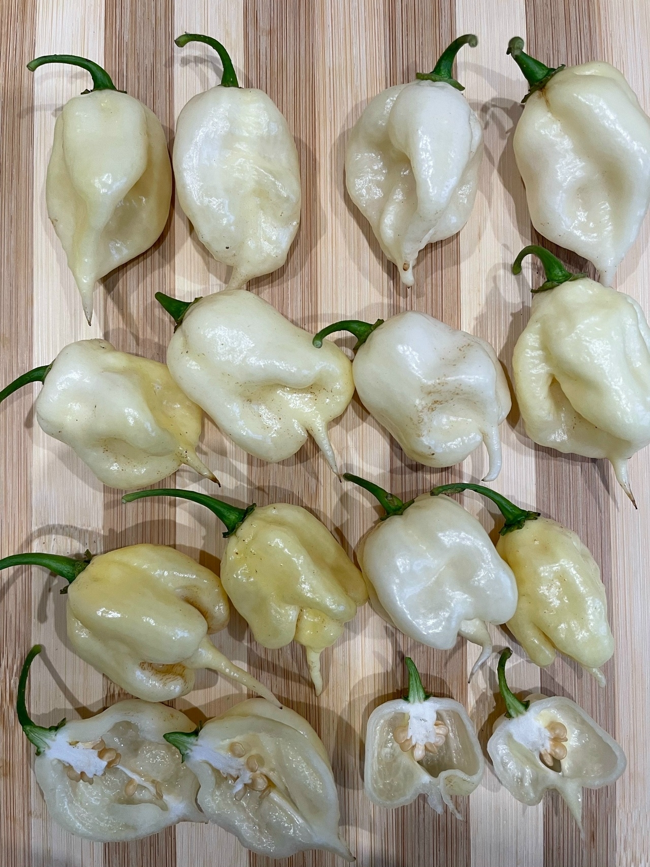 Семена острого перца Carolina Reaper White
