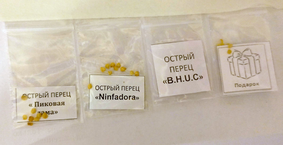 Семена от магазина «Жизнь острых перцев»